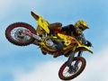 Spiel Verrückte Motocross springt Puzzle  Online