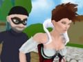 Spiel Princess Subway Run - Wilder Ansturm gegen Räuber  Online