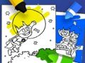 Spiel Färbung Alfie Der Werwolf  Online