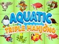 Spiel Aquatisches Dreifach-Mahjong  Online