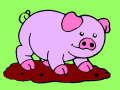 Spiel Cartoon-Malbuch für Kindertiere  Online