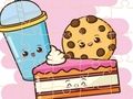 Spiel Kawaii Food Puzzle  Online