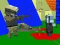 Spiel Schießen von Zombie blockieren Waffenkrieg Online