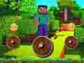Spiel MineBlock dreht sich und fliegt Abenteuer Online