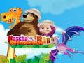 Spiel Masha und der Bären-Dinosaurier  Online