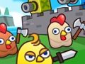 Spiel Kanone verschmelzen: Hühnerverteidigung  Online