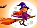 Spiel Niedliches Halloween-Hexen-Puzzle  Online