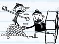 Spiel StickMan Schneeschlacht  Online