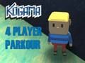 Spiel Kogama 4 Spieler Parkour  Online