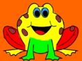 Spiel Zurück zur Schule: Frosch-Malbuch  Online