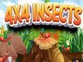 Spiel 4x4 Insekten  Online