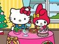 Spiel Hallo Kitty und Freunde Weihnachtsessen  Online