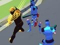 Spiel Held 4 Feinde in Scheiben schneiden  Online