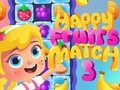 Spiel Glückliche Früchte Match3  Online