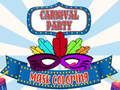 Spiel Karnevalsparty-Masken-Färbung  Online