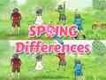 Spiel Frühlingsunterschiede  Online