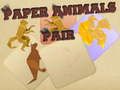 Spiel Papiertiere Paar  Online