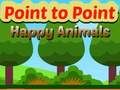 Spiel Punkt zu Punkt glückliche Tiere  Online