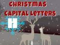 Spiel Weihnachtsgroßbuchstaben  Online