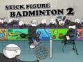 Spiel Stickman Figur Badminton 2  Online