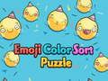Spiel Emoji-Farbsortierpuzzle  Online