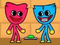 Spiel Kissy Missy und Huggy Wuggy  Online