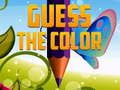 Spiel Raten Sie die Farbe  Online