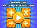 Spiel Unbegrenzte mathematische Fragen  Online