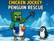 Spiel Hühnerjockey: Penguin-Rettung Online