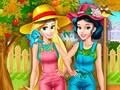 Spiel Prinzessinnen, die im Garten arbeiten  Online