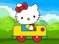 Spiel Nettes Miezekatze-Auto-Puzzle  Online