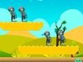 Spiel Alien schießt Zombies  Online
