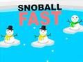 Spiel Schneeball schnell  Online