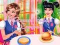 Spiel Prinzessinnen-Burger kochen  Online