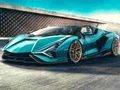 Spiel Lamborghini Sian Roadster-Puzzle  Online