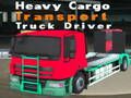 Spiel LKW-Fahrer für Schwertransporte  Online