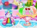 Spiel Einhorn-Eiscreme-Maismaschine  Online