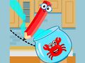 Spiel Rote Krabbe zeichnen  Online