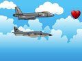 Spiel Düsenflugzeug-Rennen  Online