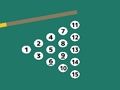 Spiel Billard 15 Bälle  Online