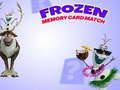 Spiel Gefrorenes Speicherkarten-Match  Online