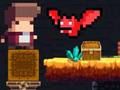 Spiel Winziger Mann und rote Fledermaus  Online