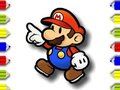 Spiel Zurück in der Schule Mario Färbung  Online