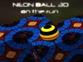 Spiel Neonball 3d auf der Flucht  Online