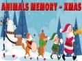 Spiel Tiergedächtnis - Weihnachten  Online