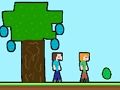 Spiel Steveman und Alexwoman: Osterei  Online