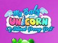 Spiel Mein Baby-Einhorn-virtuelles Pony-Haustier  Online