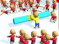Spiel Schieben Sie die verrückte Menge  Online