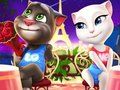 Spiel Sprechender Tom und Angela zum Ausmalen  Online