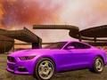 Spiel Verrückte Auto-Stunts in der Moon Cosmic Arena  Online